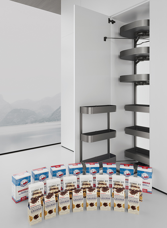 KỆ ĐỰNG TỦ ĐỒ KHÔ 6 TẦNG CÁNH MỞ, C1GK660