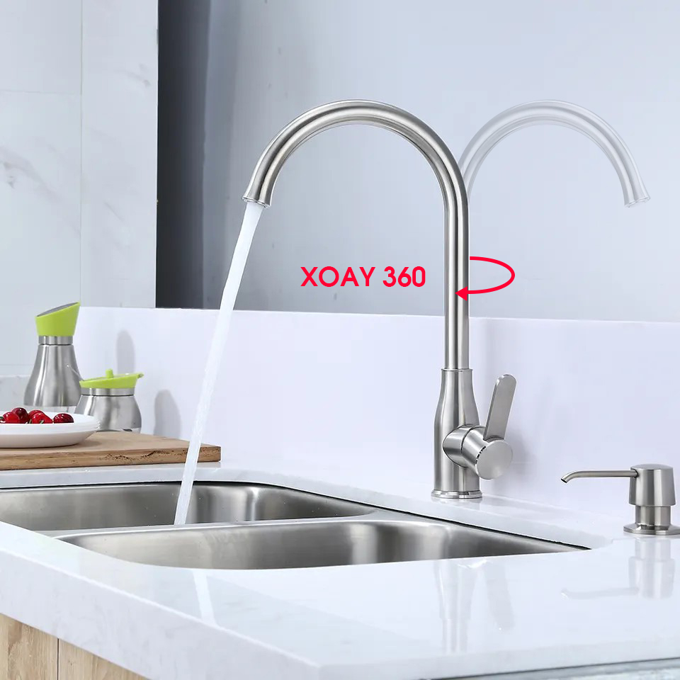 Vòi Rửa Bát Thân Chóp