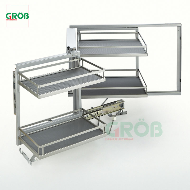 Giá góc liên hoàn nan dẹt inox 304