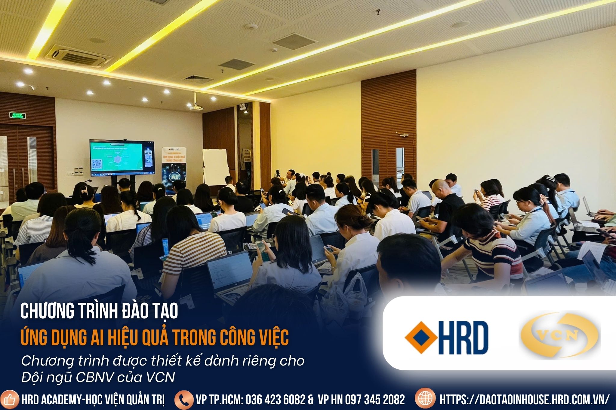 Ứng dụng AI hiệu quả trong công việc - VCN