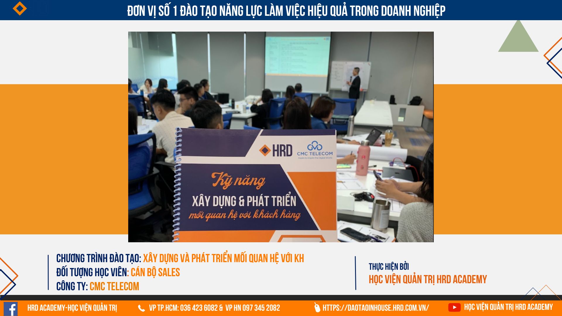 KỸ NĂNG XÂY DỰNG VÀ PHÁT TRIỂN MỐI QUAN HỆ VỚI KHÁCH HÀNG B2B l CMC Telecom