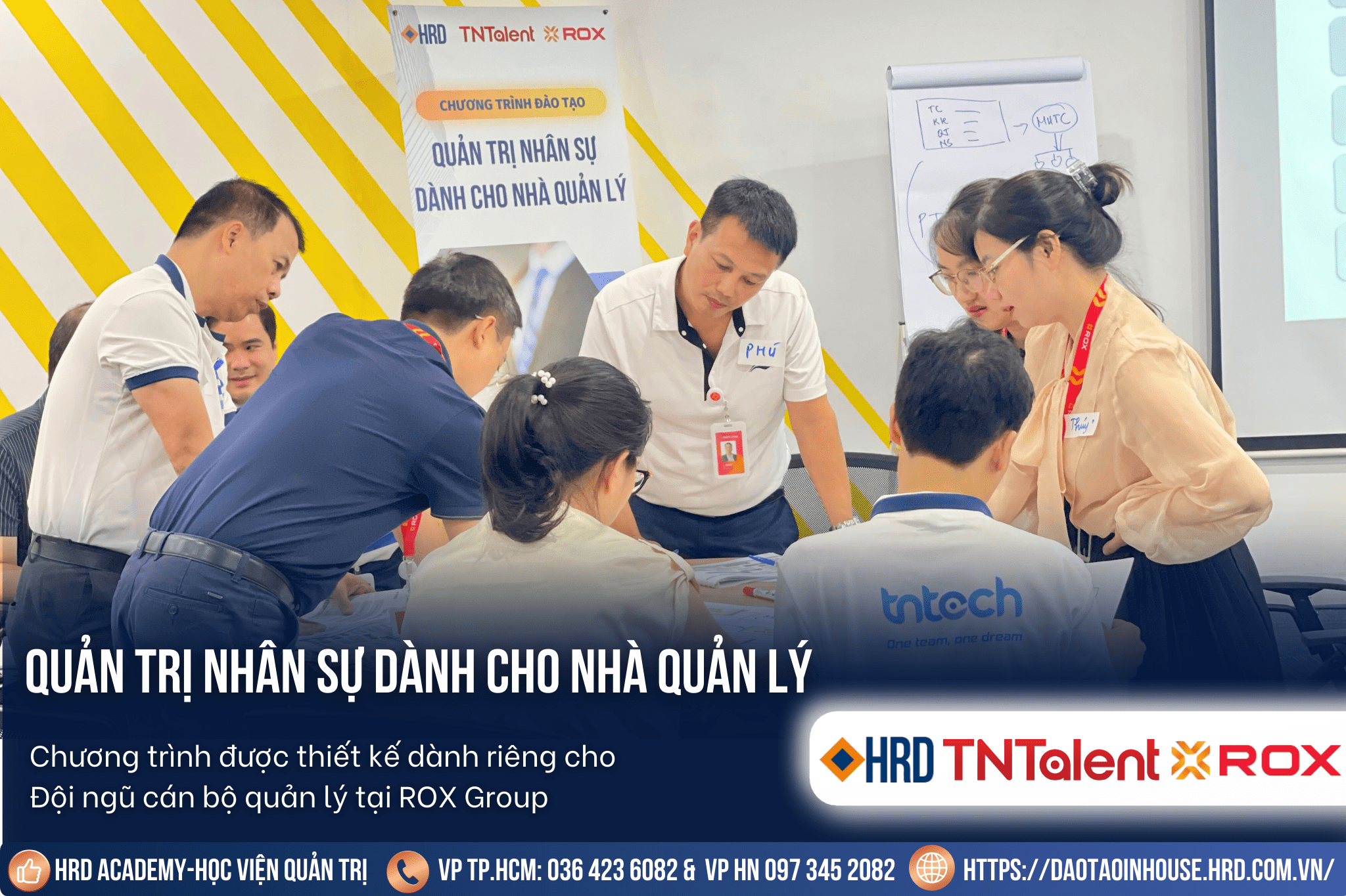QUẢN TRỊ NHÂN SỰ DÀNH CHO NHÀ QUẢN LÝ | ROX GROUP