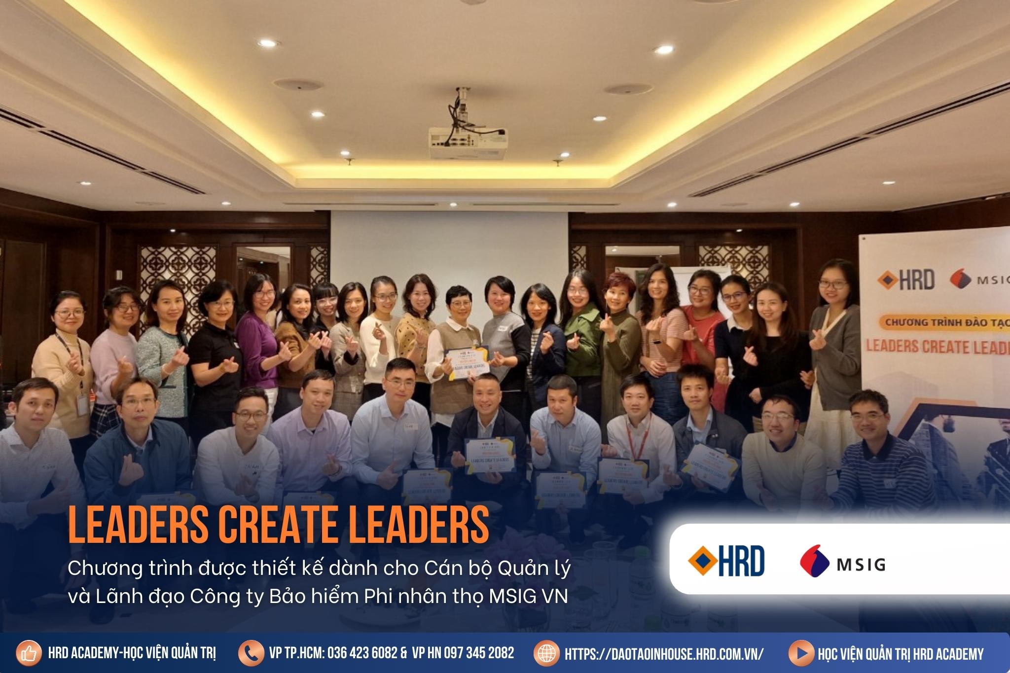 PHÁT TRIỂN NĂNG LỰC GIẢNG VIÊN NỘI BỘ - LEADERS CREATE LEADERS I MISG VIỆT NAM