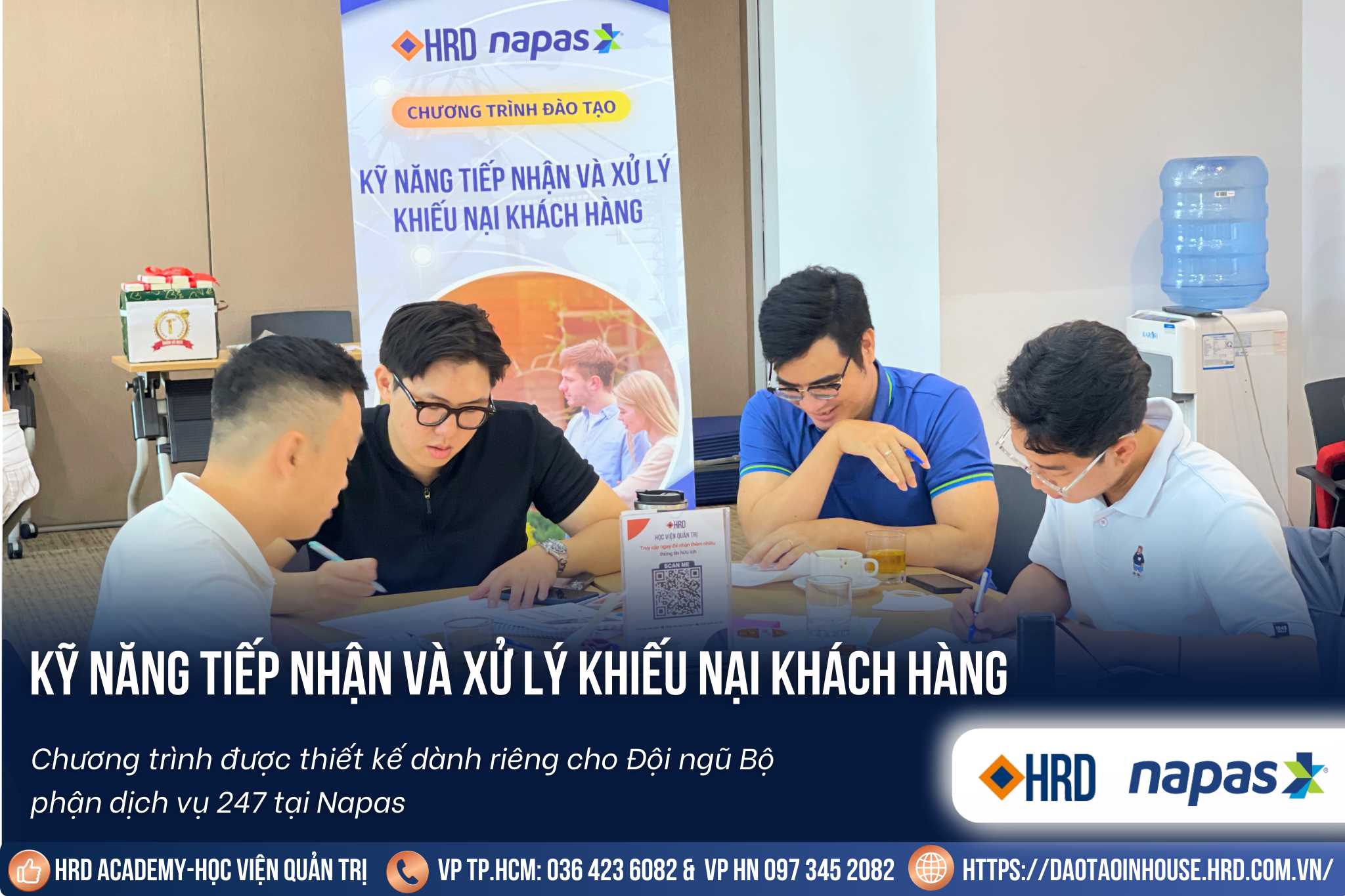 KỸ NĂNG TIẾP NHẬN VÀ XỬ LÝ KHIẾU NẠI KHÁCH HÀNG | NAPAS