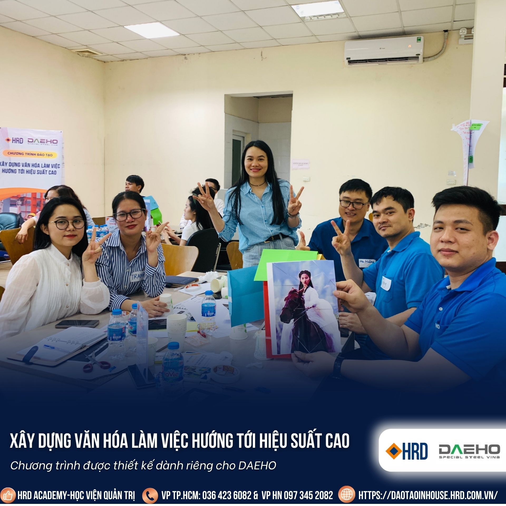 Xây dựng văn hoá làm việc hướng tới hiệu suất cao | DAEHO