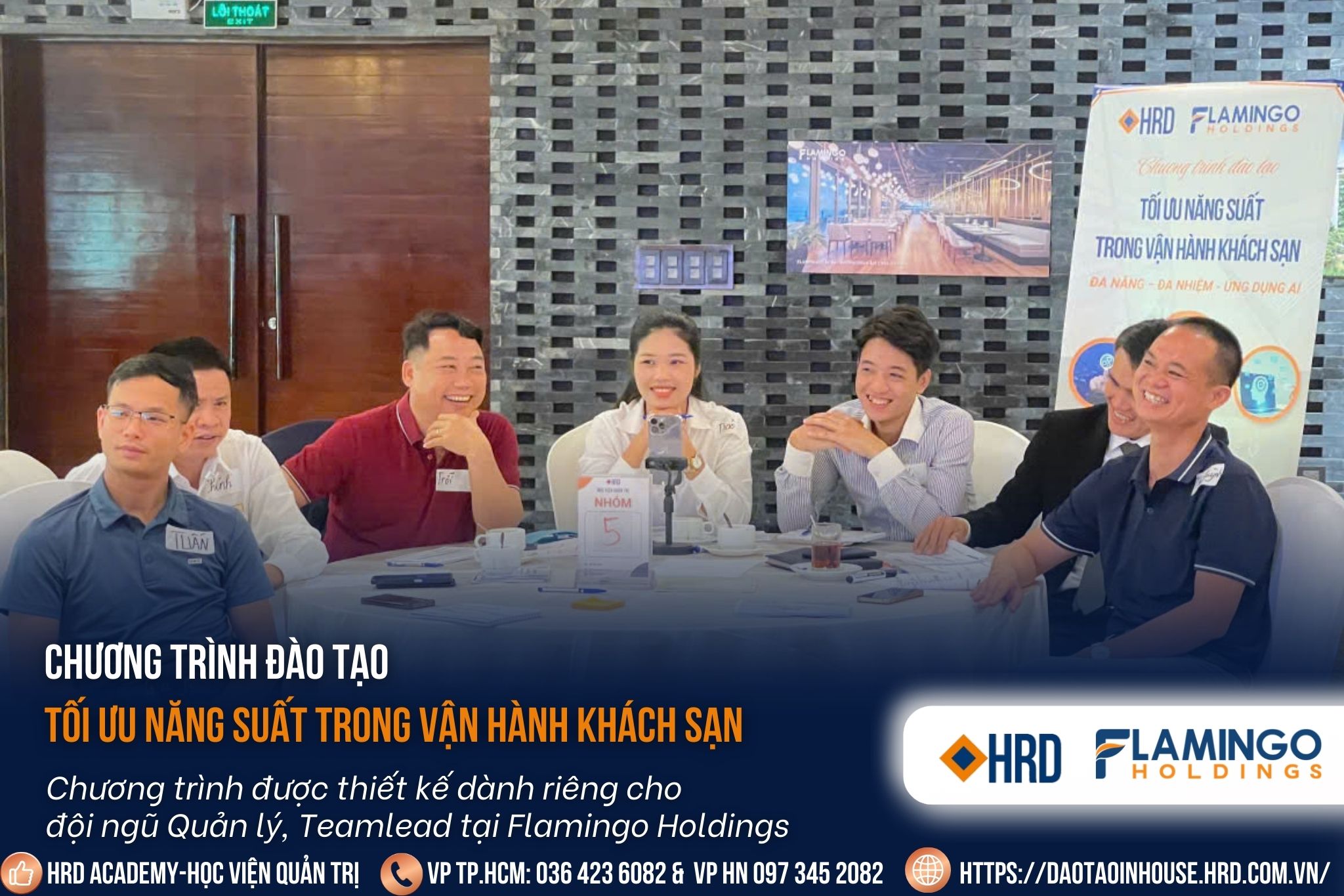 Tối ưu năng suất trong vận hành khách sạn - Flamingo Holdings