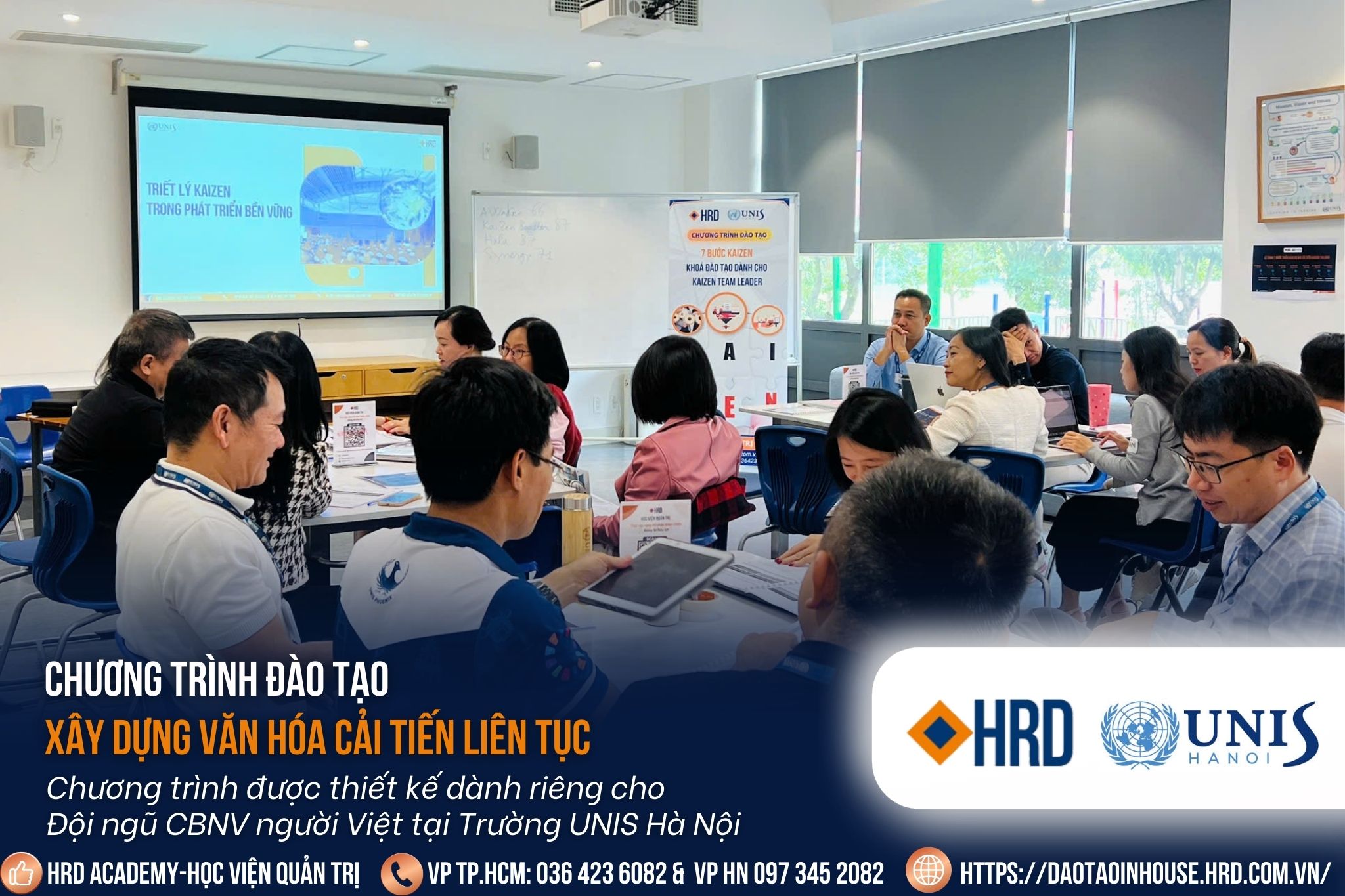 Xây dựng văn hoá cải tiến liên tục - UNIS Hanoi