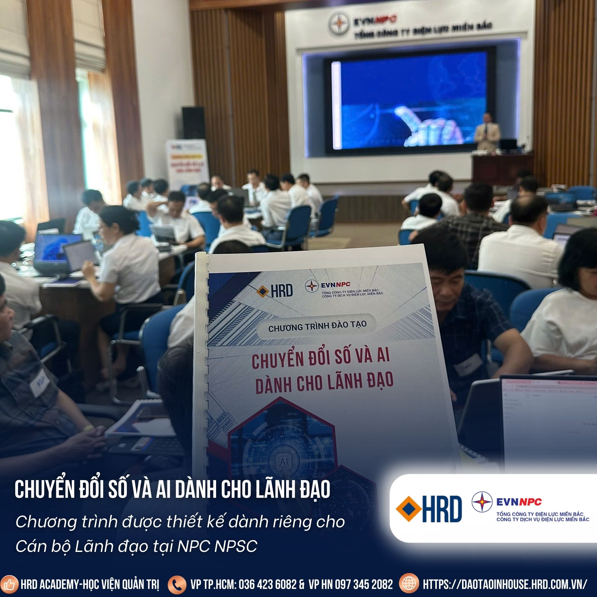 EVN NPC NPSC X HRD Academy - Chuyển đổi số và AI dành cho Lãnh đạo