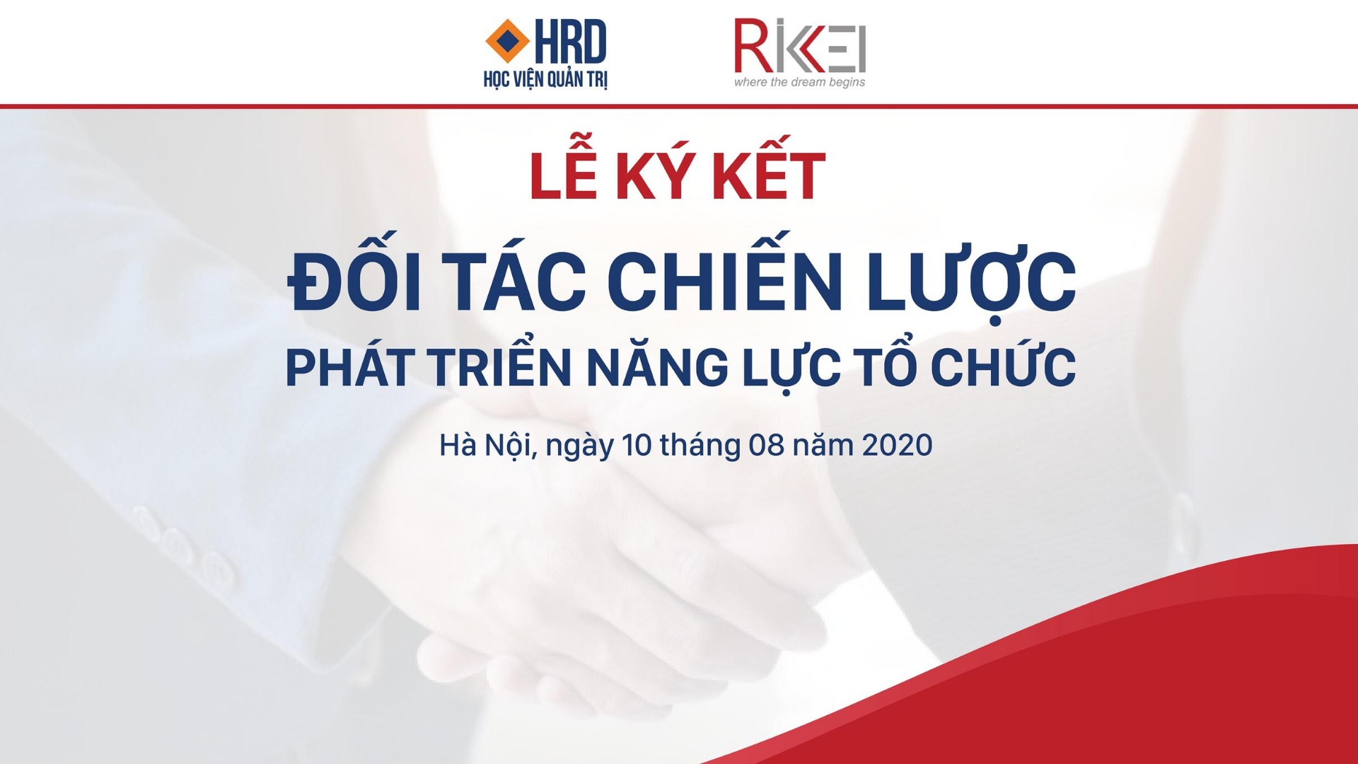 RIKKEISOFT VÀ HRD ACADEMY KÝ KẾT HỢP TÁC CHIẾN LƯỢC – PHÁT TRIỂN NĂNG LỰC TỔ CHỨC