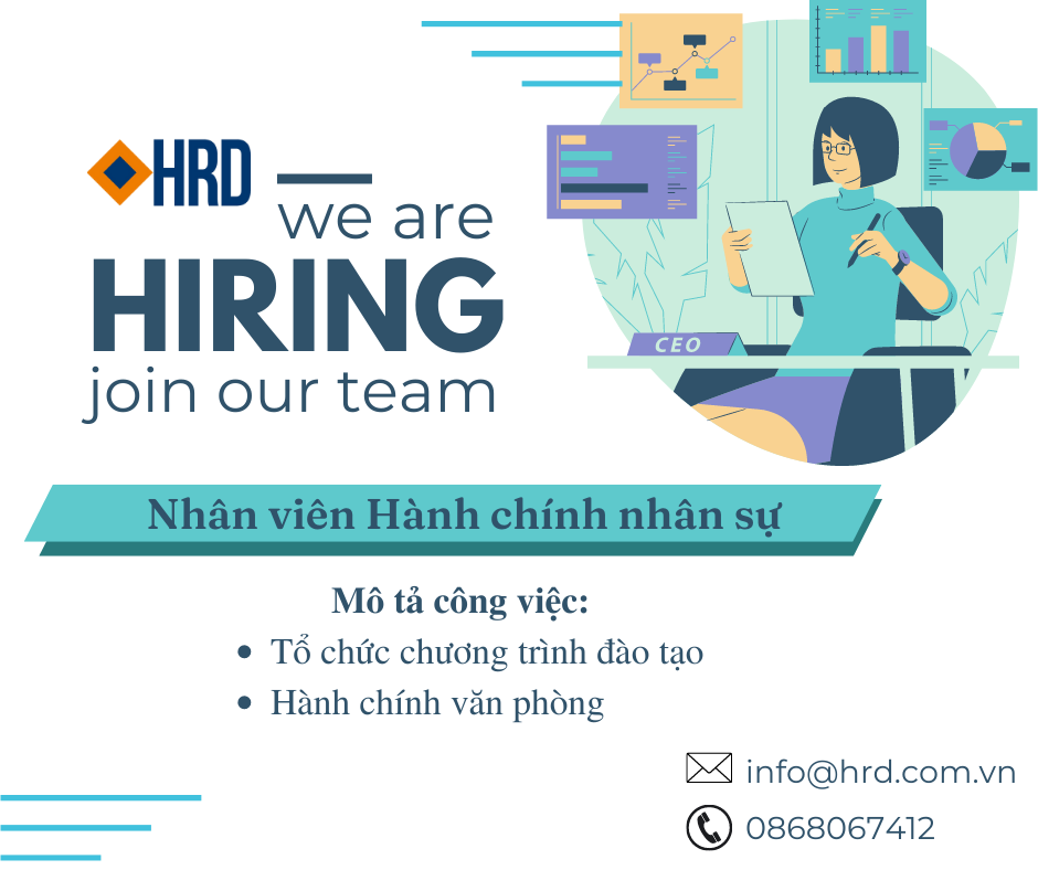 Tuyển dụng Nhân viên Hành chính nhân sự FULLTIME