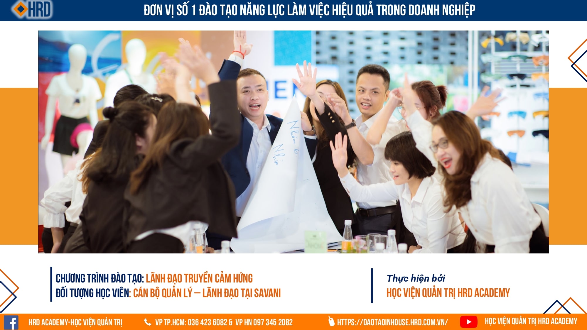 WORKSHOP LÃNH ĐẠO TRUYỀN CẢM HỨNG l SAVANI