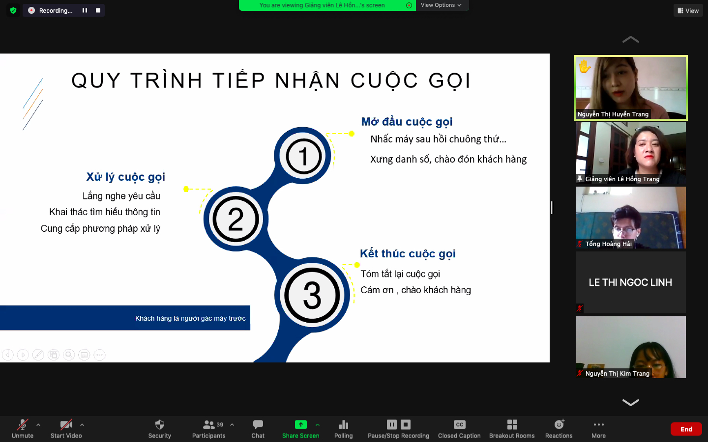 LIVELEARNING VIETCOMBANK  | KỸ NĂNG GIAO DỊCH VỚI KHÁCH HÀNG QUA ĐIỆN THOẠI