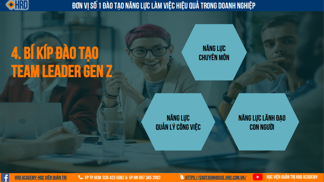 BÍ KÍP ĐÀO TẠO TEAM LEADER GEN Z