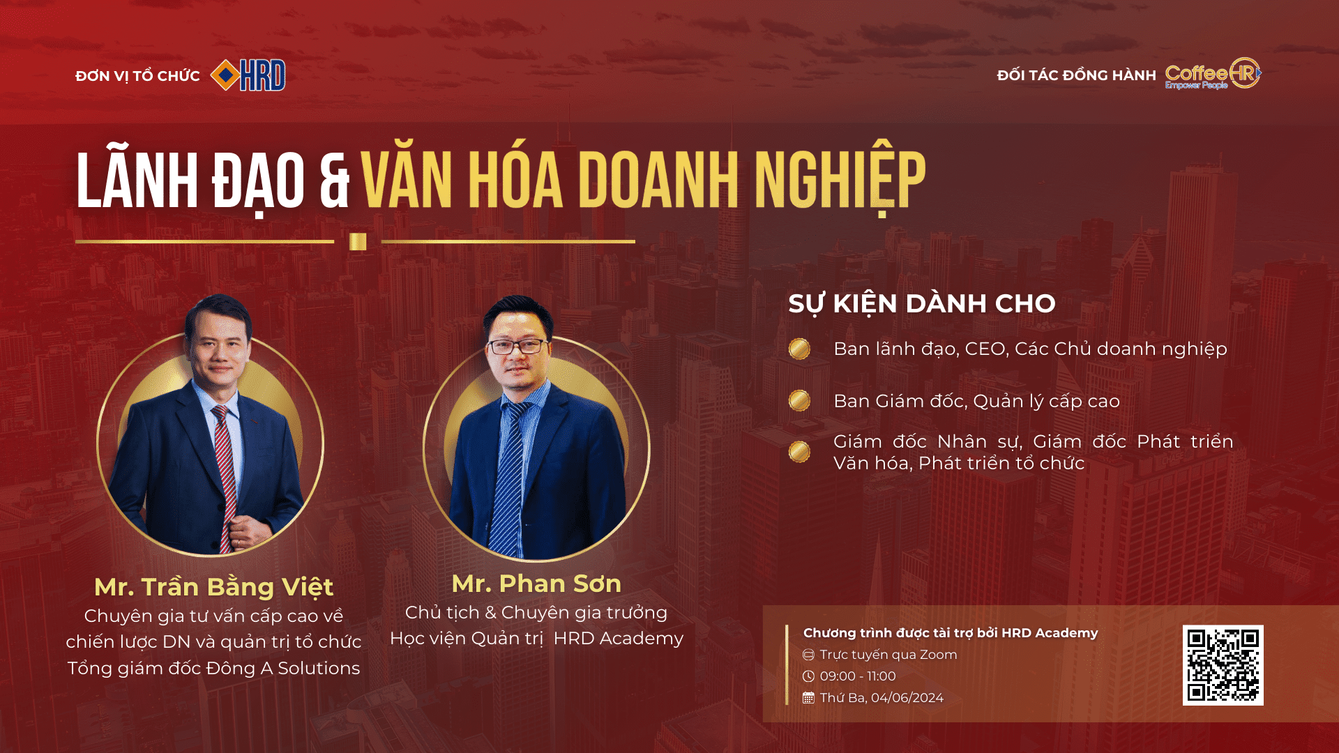WORKSHOP ONLINE: LÃNH ĐẠO & VĂN HÓA DOANH NGHIỆP
