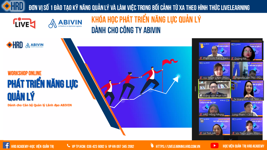 LIVELEARNING ABIVIN | PHÁT TRIỂN NĂNG LỰC QUẢN LÝ