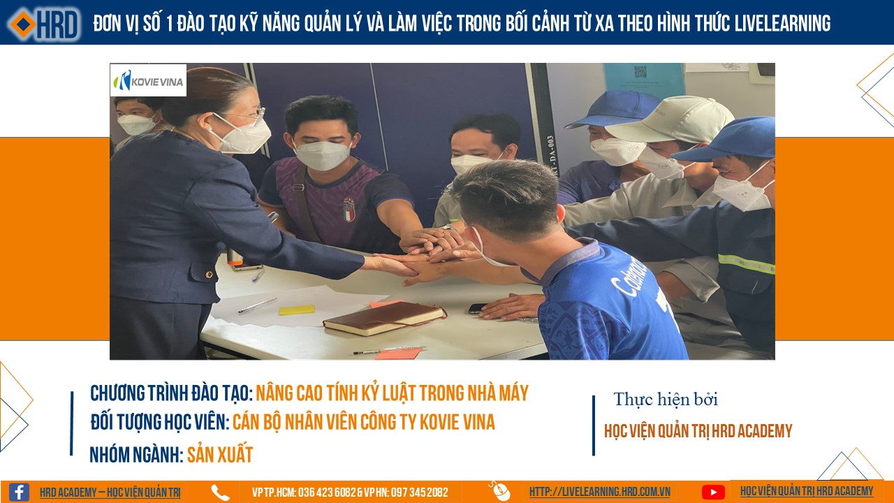 KOVIE VINA | NÂNG CAO TÍNH KỶ LUẬT TRONG NHÀ MÁY