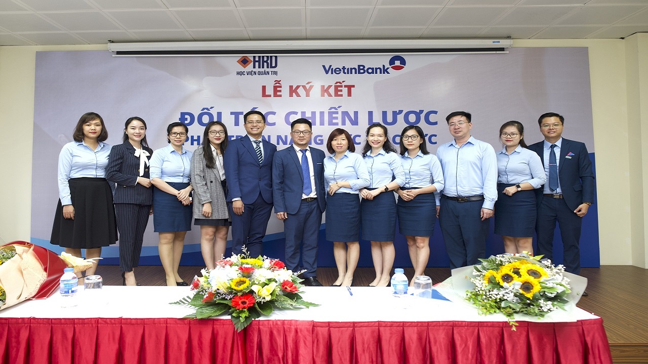 HRD ACADEMY LÀ ĐỐI TÁC CHIẾN LƯỢC CỦA VIETINBANK TRONG PHÁT TRIỂN NĂNG LỰC TỔ CHỨC