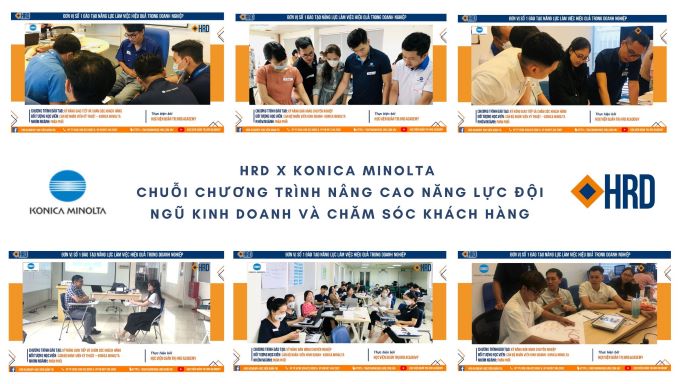 CHUỖI CHƯƠNG TRÌNH NÂNG CAO NĂNG LỰC ĐỘI NGŨ KINH DOANH VÀ CHĂM SÓC KHÁCH HÀNG | CÔNG TY KONICA MINOLTA