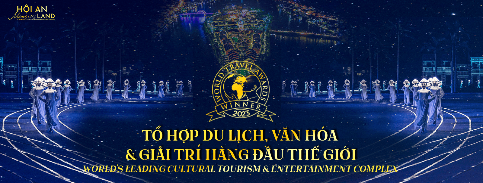 Đảo Ký Ức Hội An được vinh danh là “Tổ hợp du lịch, văn hóa & giải trí hàng đầu thế giới 2023”