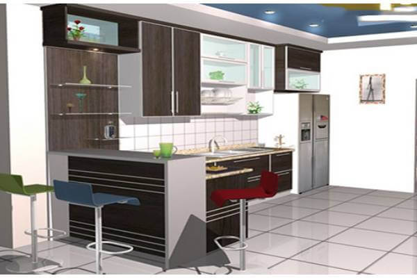 Tìm hiểu về dòng tủ bếp khung inox cánh gỗ hiện đại