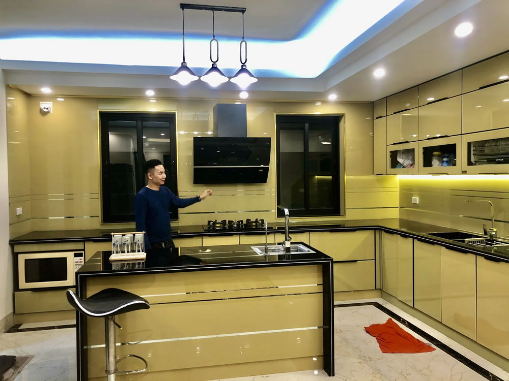 tủ bếp inox
