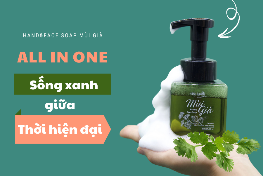 Tặng nhau 1 chai Hand&Face Soap Mùi già...