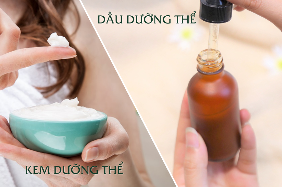Ưu nhược điểm của kem dưỡng và dầu dưỡng thể: Nên dùng loại nào tốt nhất?