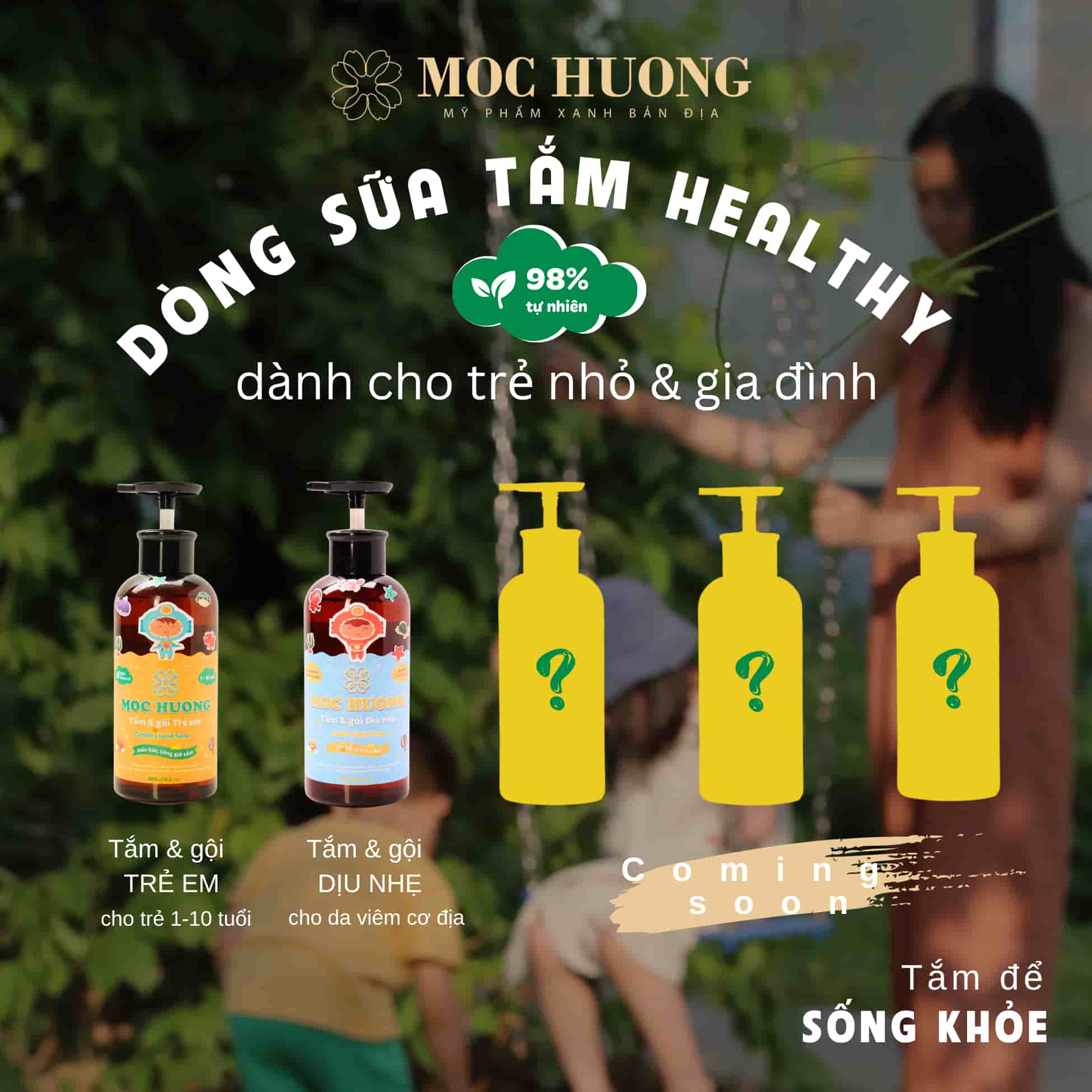 Sữa tắm Healthy: Sự hài hòa giữa làn da, sức khỏe và môi trường