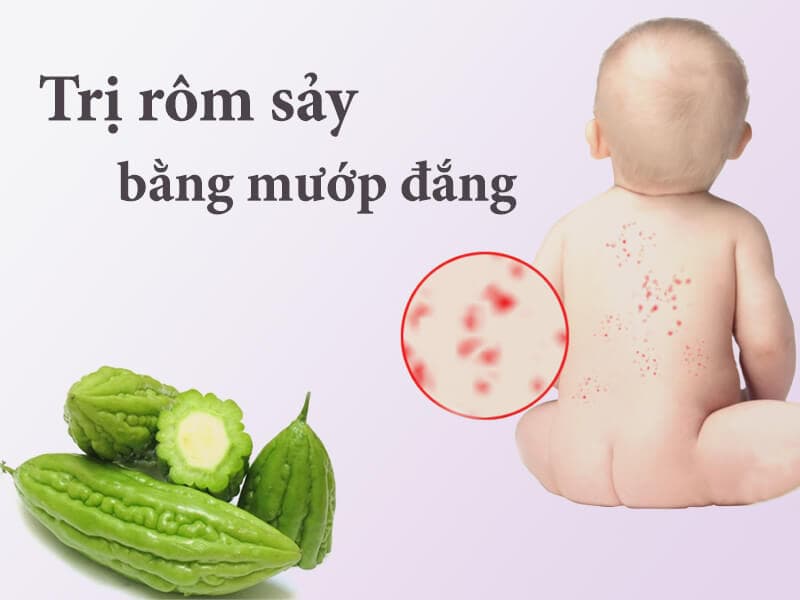Những điều cần lưu ý khi tắm mướp đắng cho trẻ sơ sinh