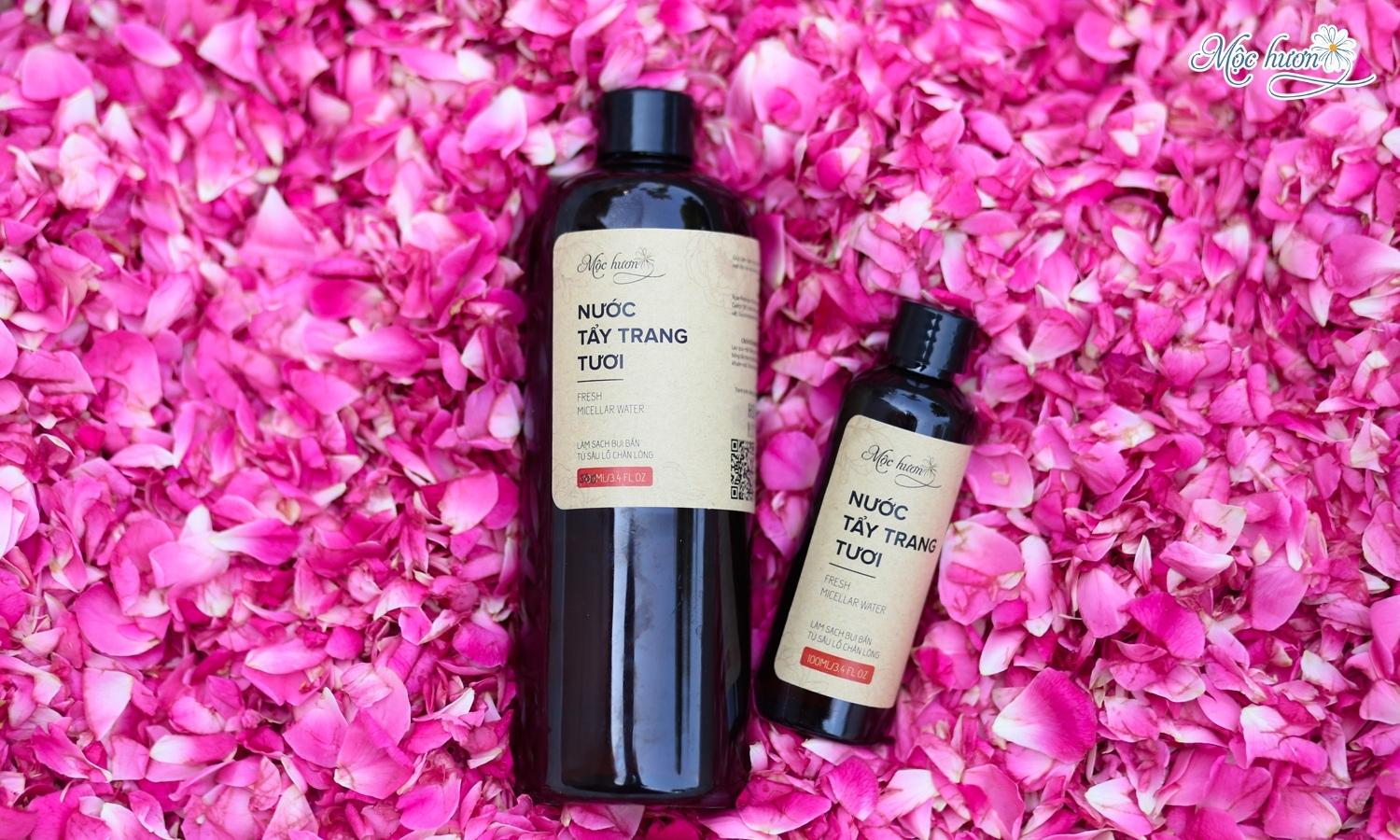 Nước tẩy trang tươi dành cho các cô gái yêu sự 'nhẹ nhàng'