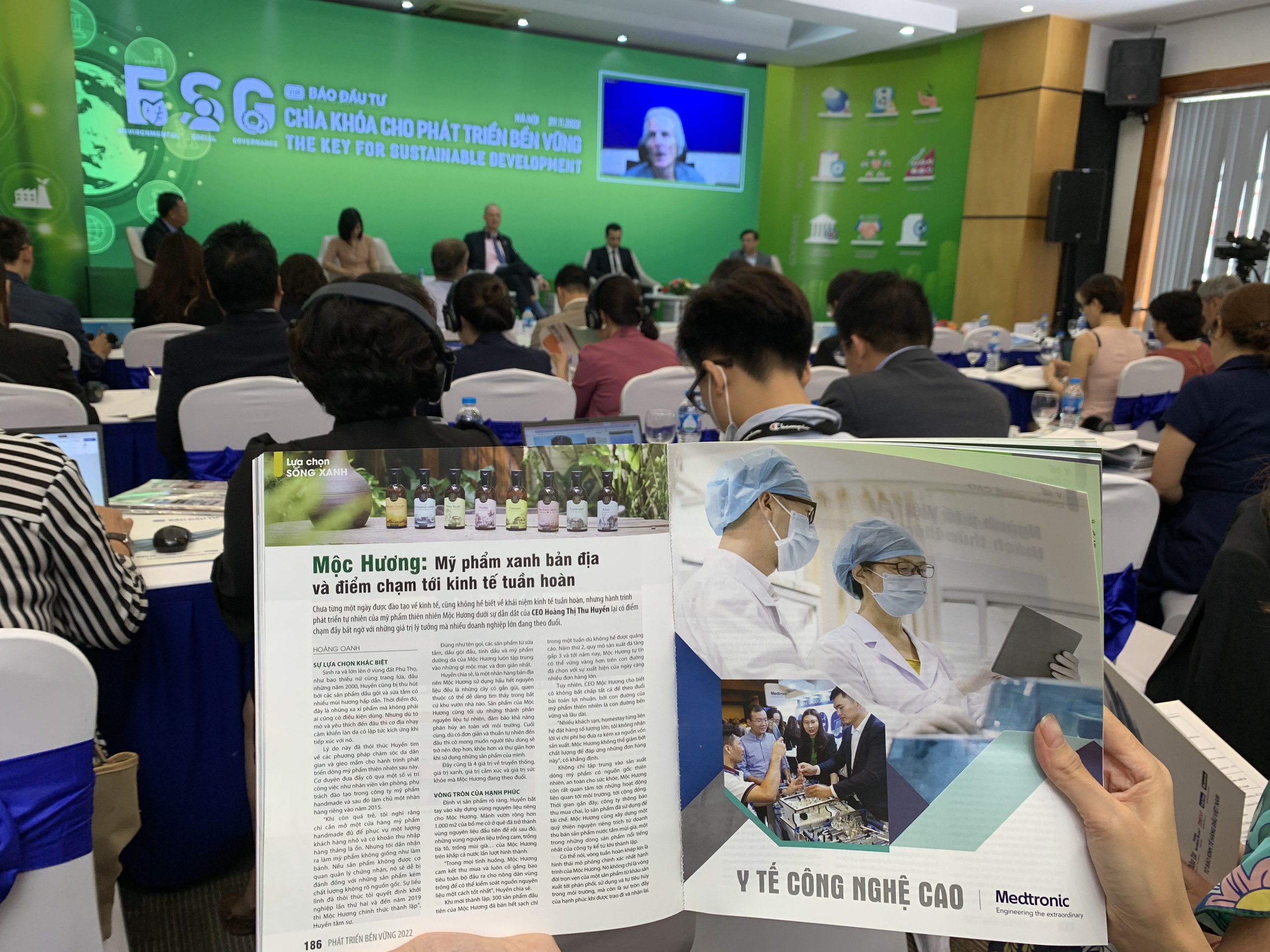[Báo đầu tư] Mộc Hương: Mỹ phẩm xanh bản địa và điểm chạm tới kinh tế tuần hoàn