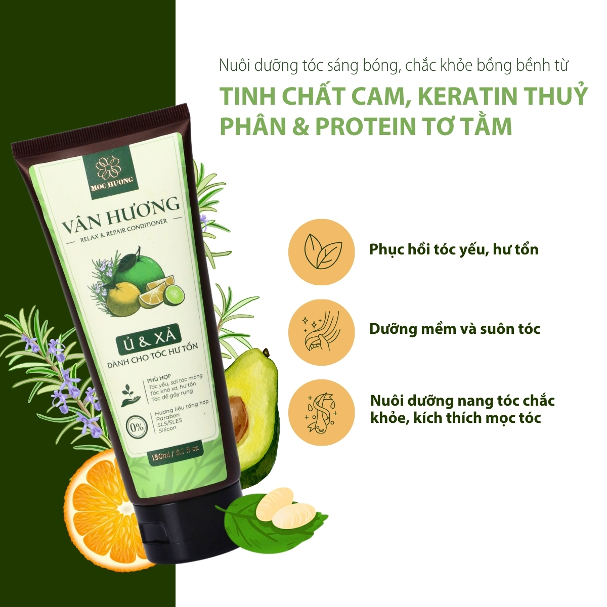Ủ & Xả Vân Hương 150ml