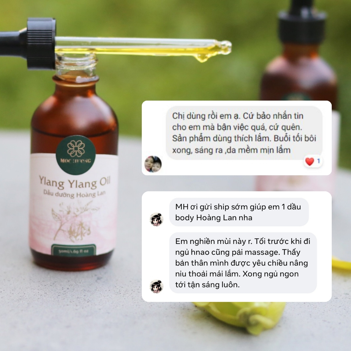 Dầu dưỡng body hoàng lan