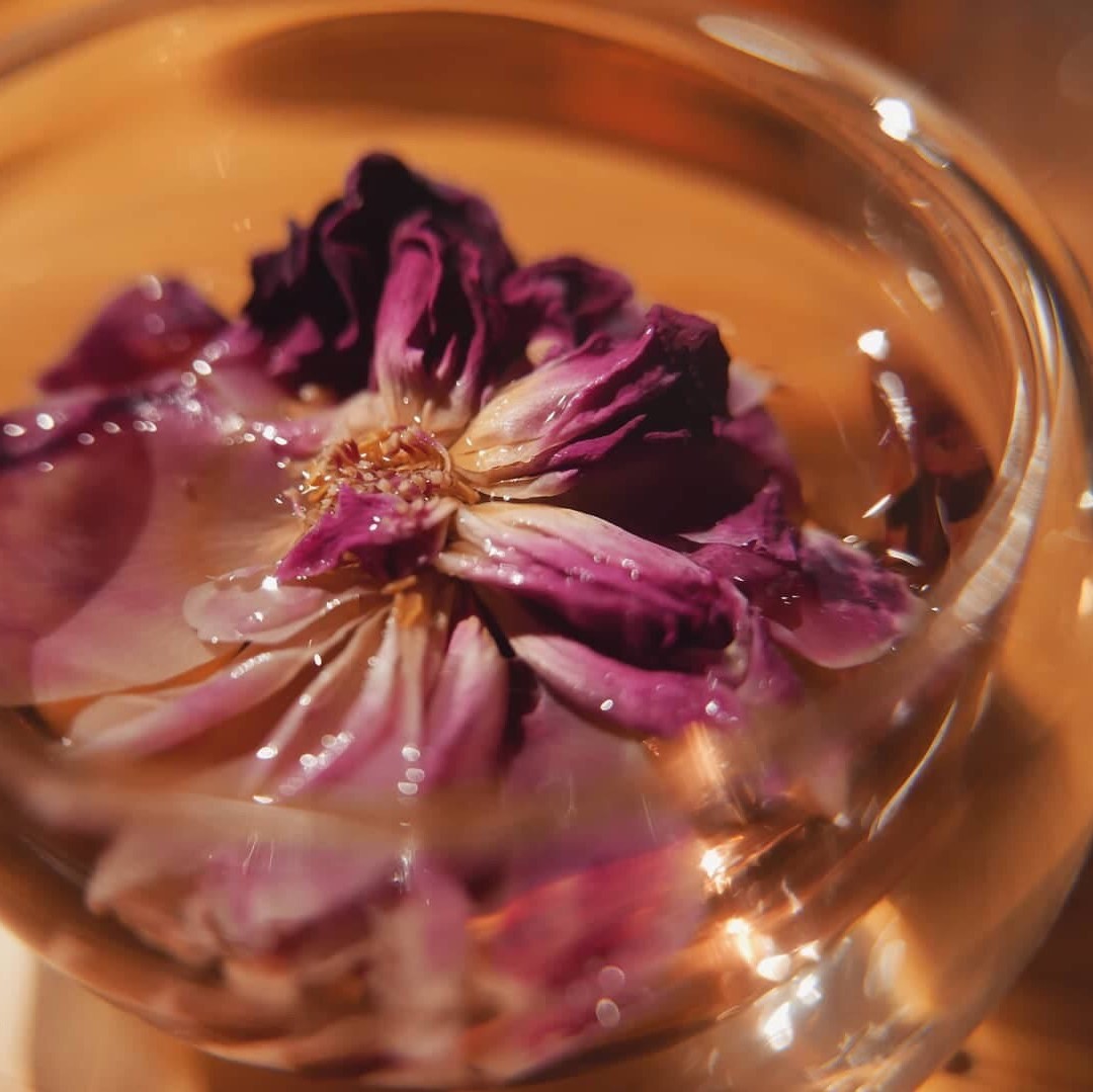 Trà hoa hồng nguyên bông