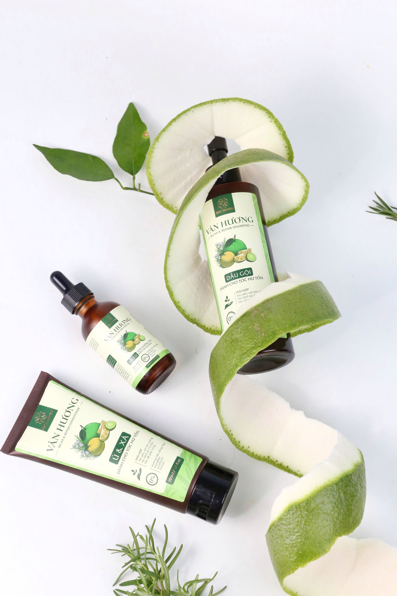 Combo phục hồi tóc hư tổn chuyên sâu tóc Vân Hương