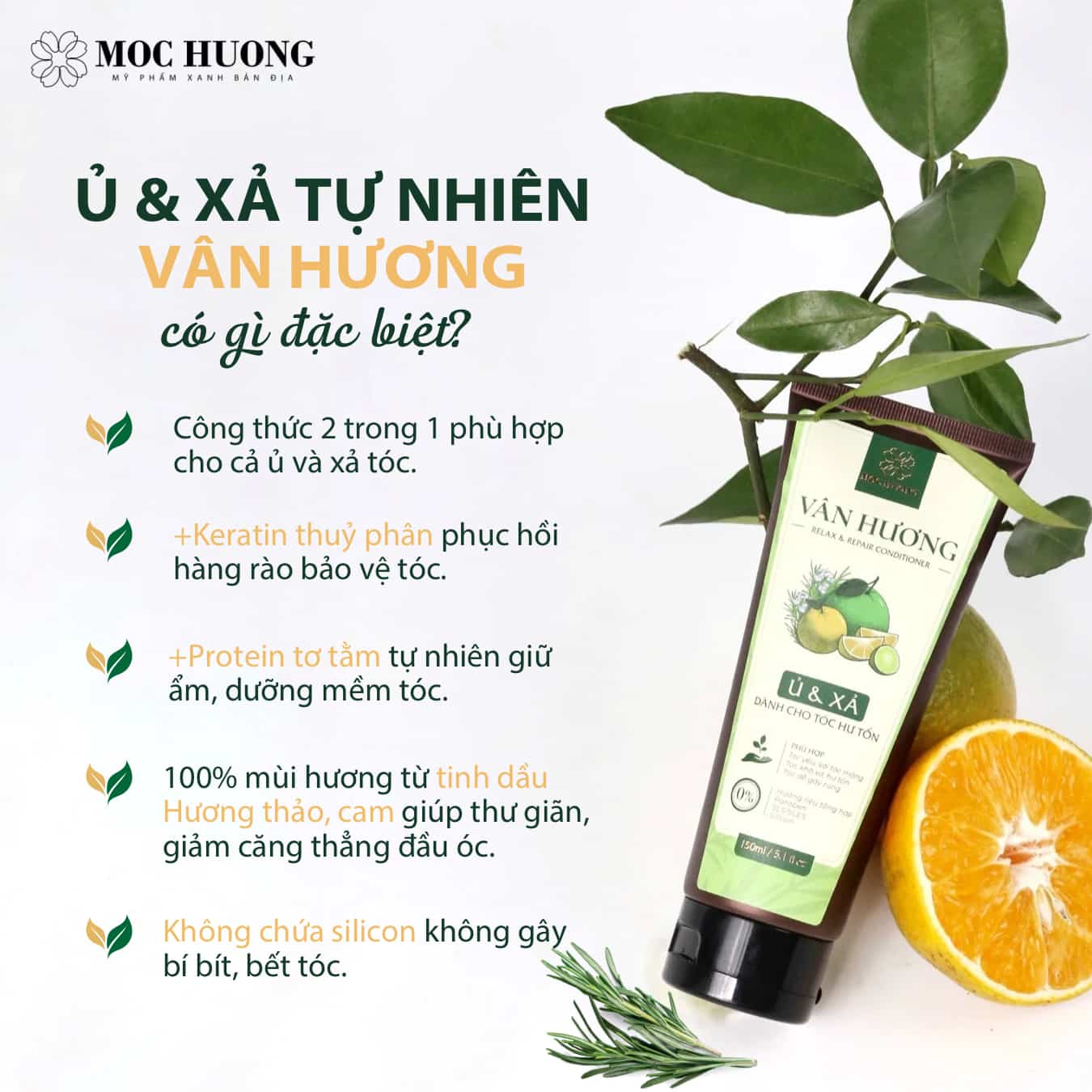 Combo phục hồi tóc hư tổn chuyên sâu tóc Vân Hương