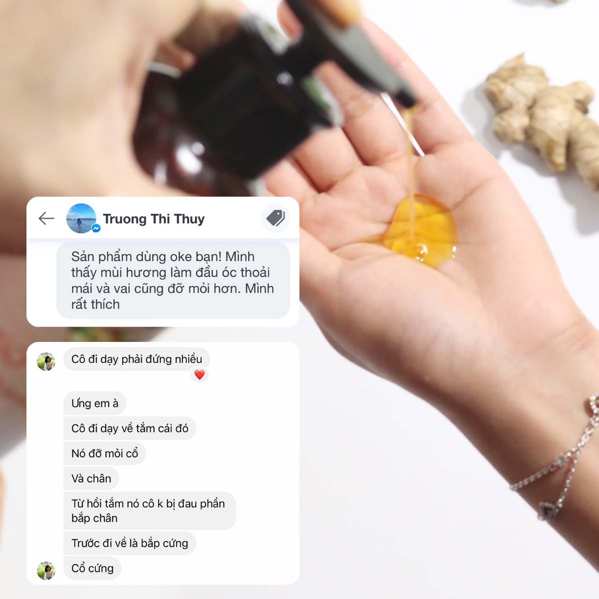 Gel tắm hương nhu - gừng 420ml