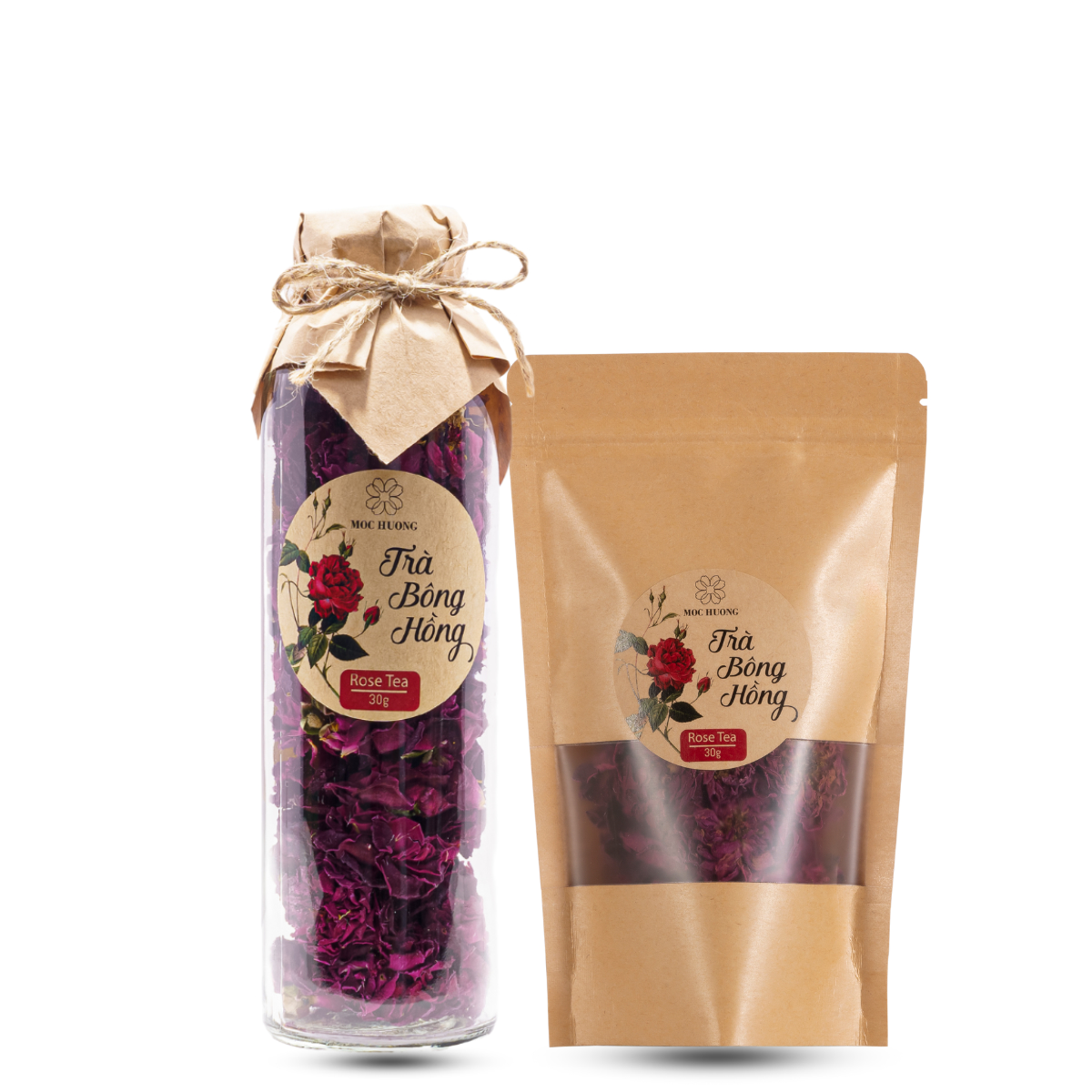 Trà hoa hồng nguyên bông