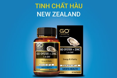 Sản phẩm mới: GO Oyster plus Zinc