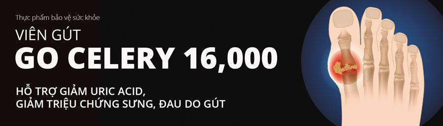 Viên Gút New Zealand GO Celery 16000