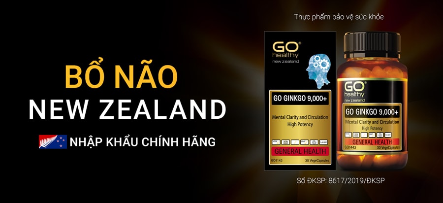 Bổ não New Zealand GO Ginkgo 9000