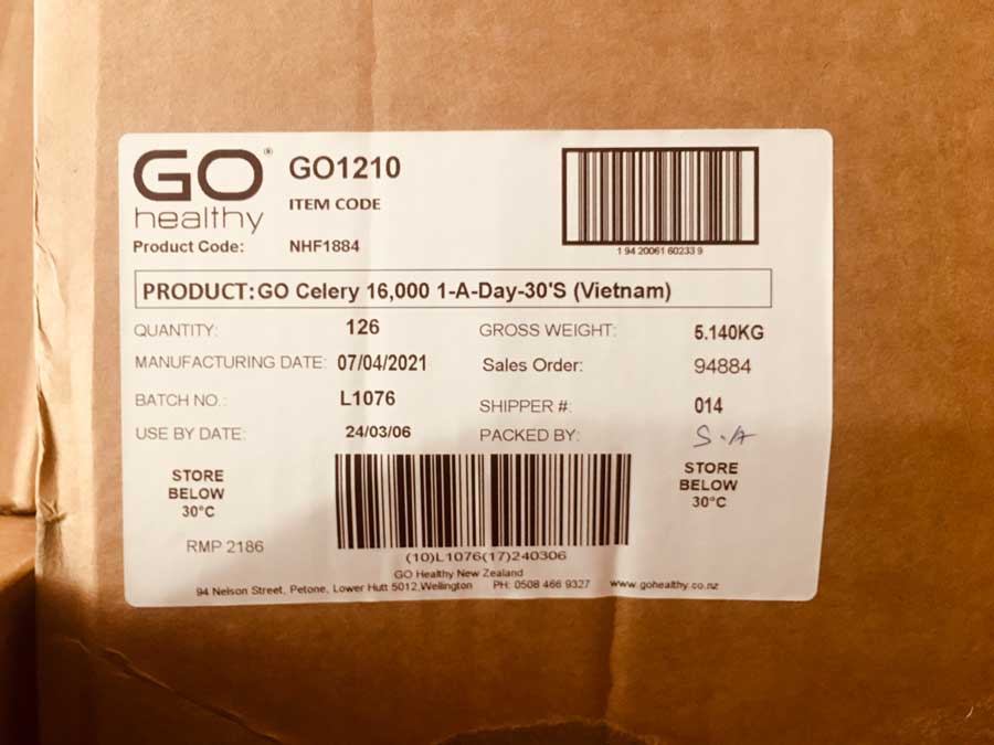 Sản phẩm nhập khẩu chính hãng GO Healthy New Zealand