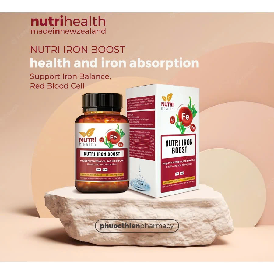 Nutri Iron Boost Nutri Health New Zealand