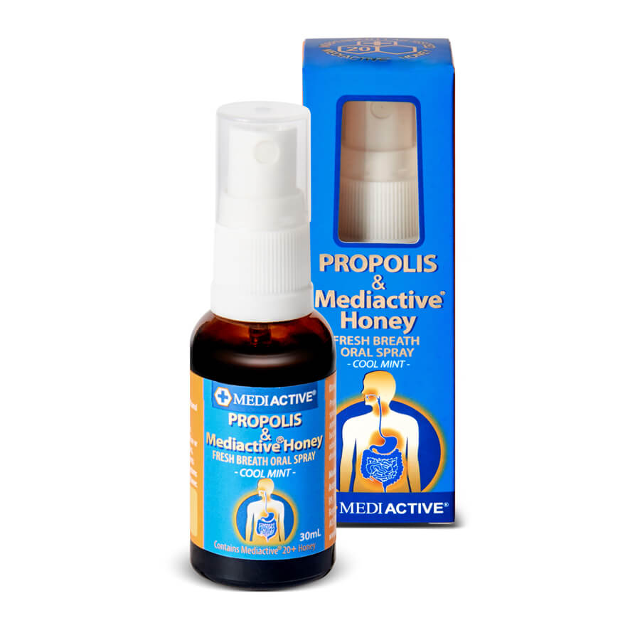 Keo Ong Xịt Họng Úc Mediactive Propolis Spray 30ml