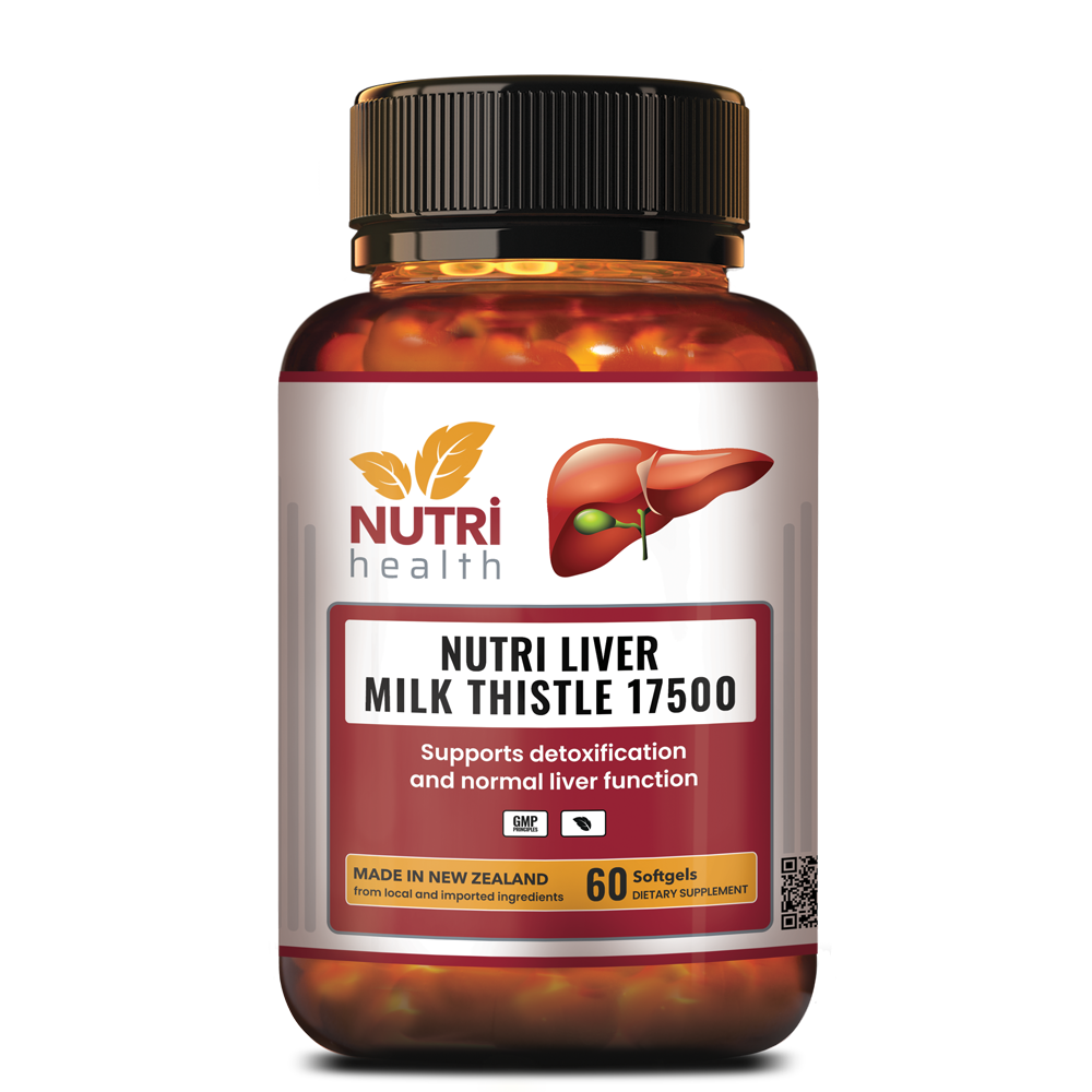 Bổ gan Nutri Health New Zealand Nutri Liver Milk Thistle 17500