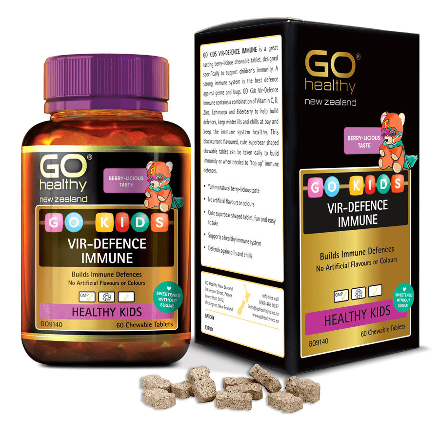 Tăng đề kháng GO Healthy New Zealand GO KIDS VIR-DEFENCE IMMUNE
