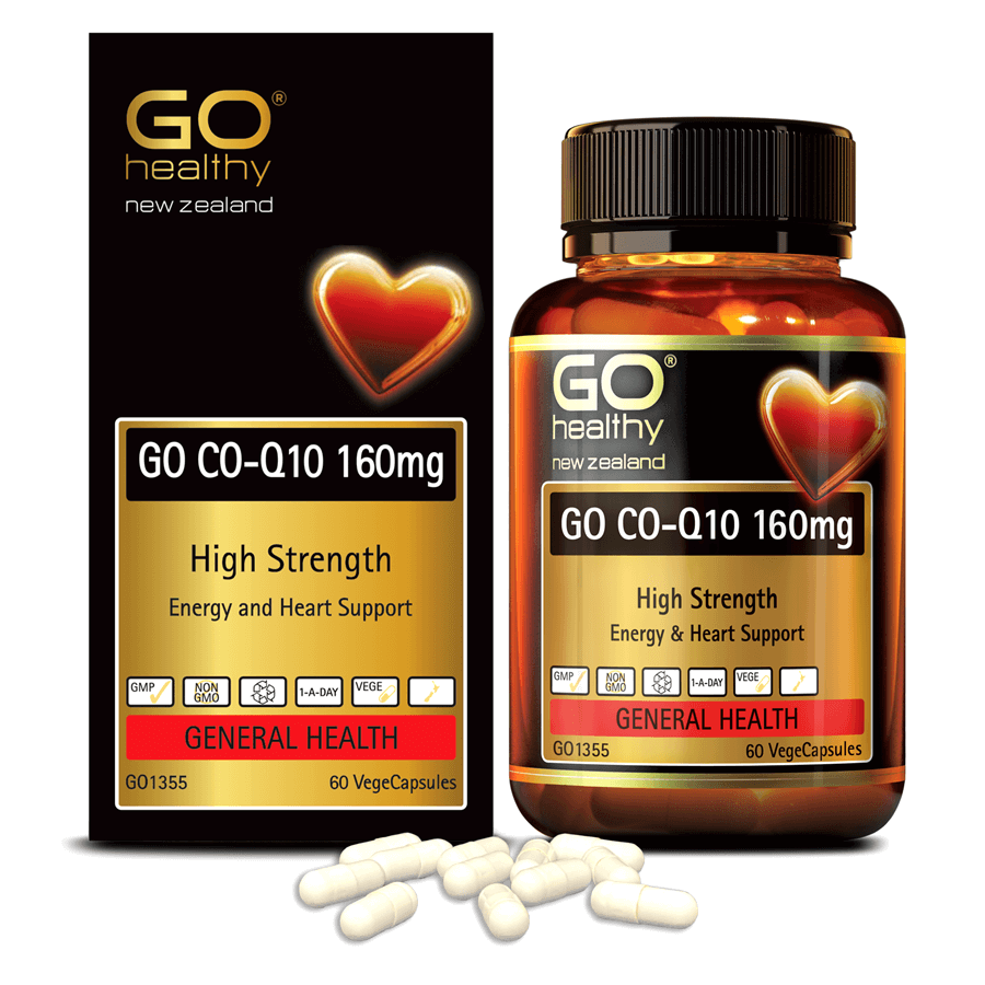 Bổ tim GO Co Q10 nhập khẩu chính hãng New Zealand | Công ty Dược Mỹ Phẩm  Sức Khỏe Vàng