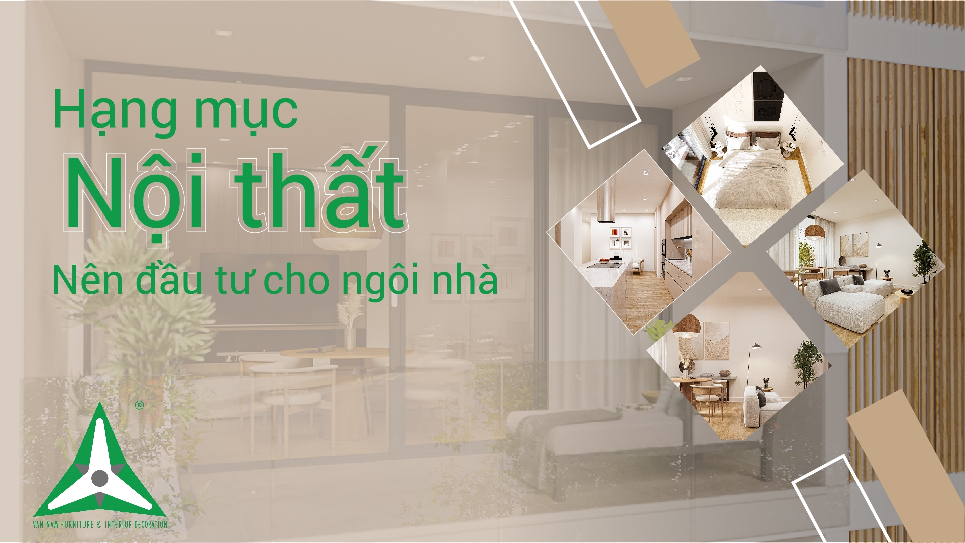 Những hạng mục nội thất nên đầu tư