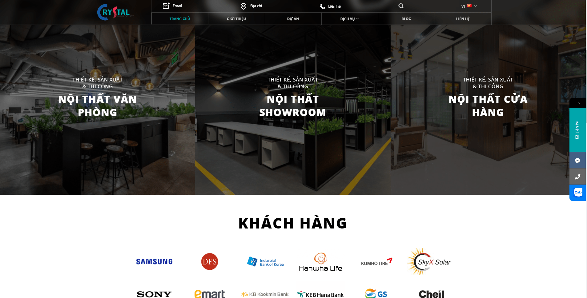 Top 10 Công Ty Thiết Kế Thi Công Nội Thất Thành Phố Hồ Chí Minh