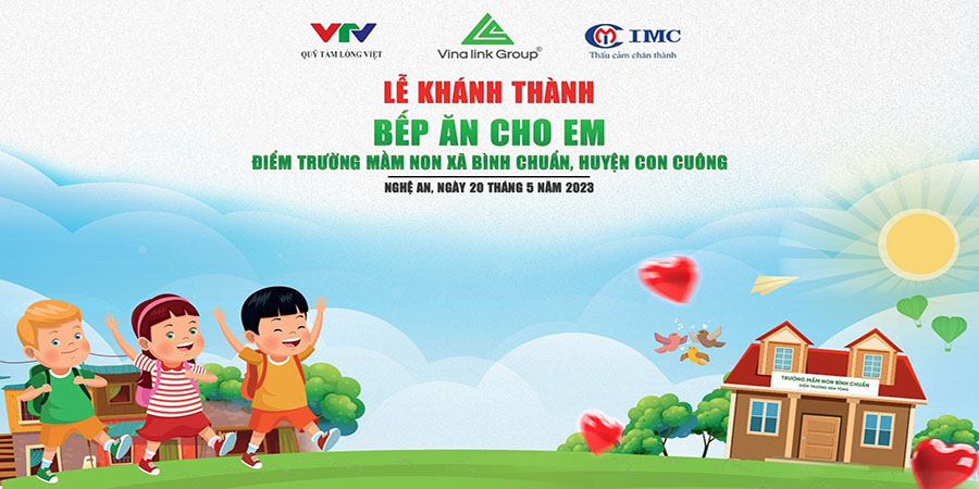 Khánh thành bếp ăn mầm non Bình Chuẩn - Cùng em đến trường - VTV1